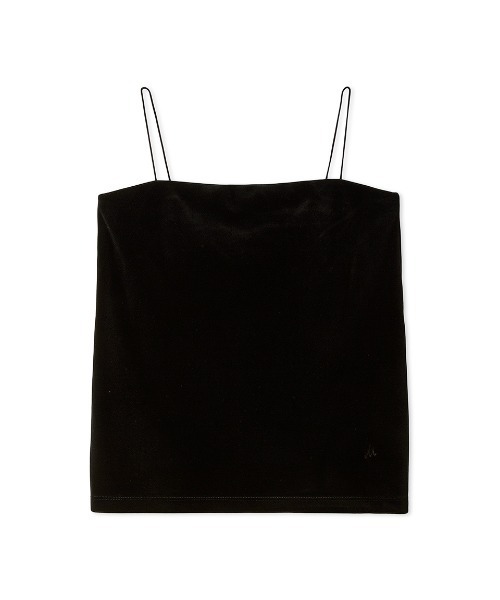 Mila Owen(ミラオーウェン)の「ベロアカップインキャミソール【手洗い可能】(キャミソール・レディース・チャコールグレー/ダークブラウン/ブラック・1/0)」の16枚目の写真