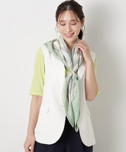 Amazon | [ムーンバット] miel 洗える カシミヤ 100％ マフラー