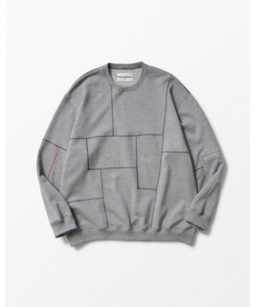 WHIZLIMITED（ウィズリミテッド）の「PATCH SWEAT（スウェット・メンズ・ネイビー/グレー/ブラック・LARGE/MEDIUM）」の2枚目の写真