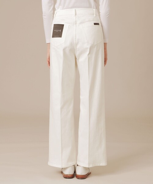 MACKINTOSH LONDON（マッキントッシュ ロンドン）の「【婦人画報掲載】9.75オンスデニムワイドパンツ（その他パンツ・レディース・オフホワイト/ネイビー・36/40/38）」の9枚目の写真