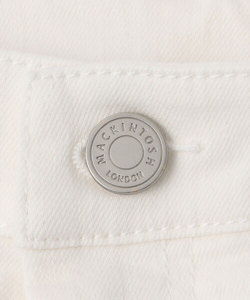MACKINTOSH LONDON（マッキントッシュ ロンドン）の「【婦人画報掲載】9.75オンスデニムワイドパンツ（その他パンツ・レディース・オフホワイト/ネイビー・36/40/38）」の12枚目の写真