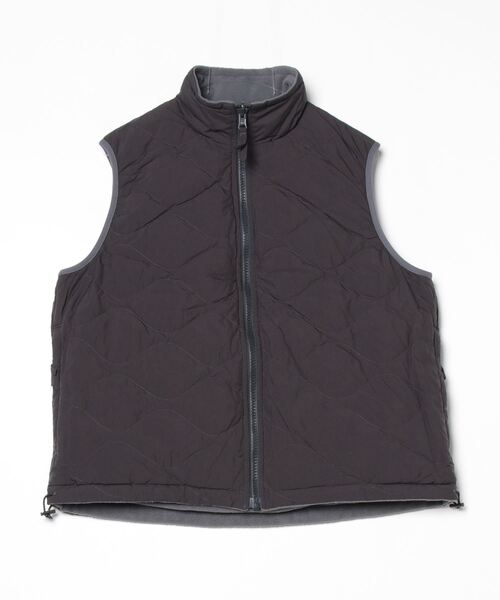 EVCON】エビコン TAION DOWN REVERSIBLE VEST/BLACK（ベスト）｜fridge