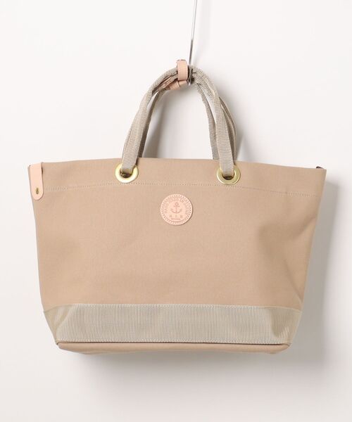 N.I.B（エヌアイビー）の「【N.I.B】別注キャンパストートバッグ（トートバッグ・レディース・ベージュ/ナチュラル/ネイビー・FREE）」の2枚目の写真