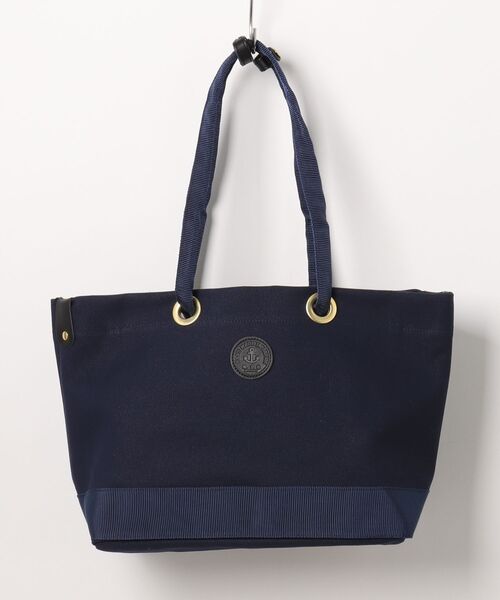N.I.B（エヌアイビー）の「【N.I.B】別注キャンパストートバッグ（トートバッグ・レディース・ベージュ/ナチュラル/ネイビー・FREE）」の5枚目の写真