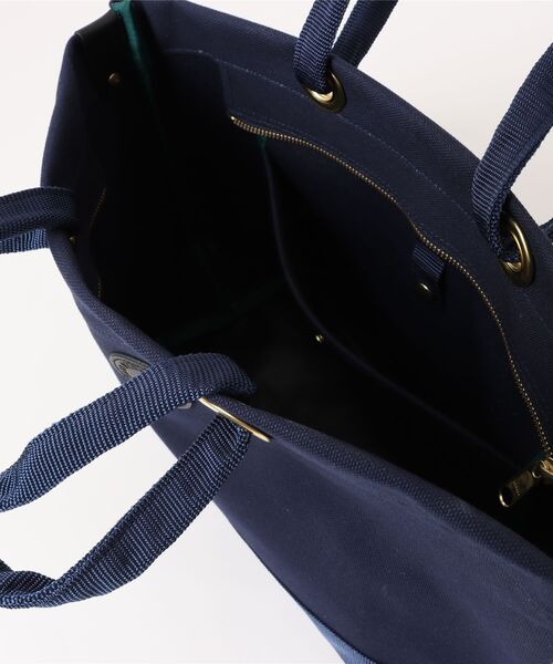 N.I.B（エヌアイビー）の「【N.I.B】別注キャンパストートバッグ（トートバッグ・レディース・ベージュ/ナチュラル/ネイビー・FREE）」の7枚目の写真