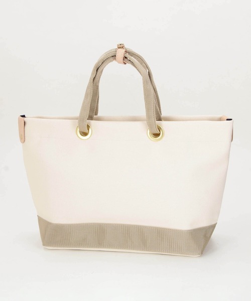 N.I.B（エヌアイビー）の「【N.I.B】別注キャンパストートバッグ（トートバッグ・レディース・ベージュ/ナチュラル/ネイビー・FREE）」の10枚目の写真