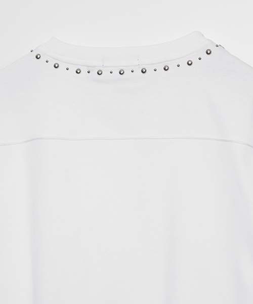 5351 POUR LES HOMMES(ゴーサンゴーイチプールオム)の「スタッズ 半袖 Tシャツ(Tシャツ/カットソー・メンズ・ブラック/ホワイト・44/46/48/50)」の9枚目の写真