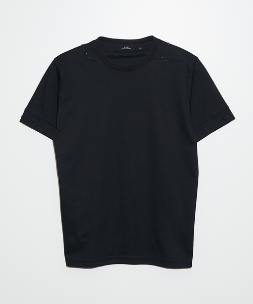 5351 POUR LES HOMMES(ゴーサンゴーイチプールオム)の「スタッズ 半袖 Tシャツ(Tシャツ/カットソー・メンズ・ブラック/ホワイト・44/46/48/50)」の12枚目の写真