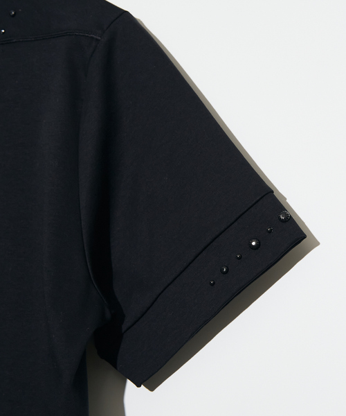 5351 POUR LES HOMMES(ゴーサンゴーイチプールオム)の「スタッズ 半袖 Tシャツ(Tシャツ/カットソー・メンズ・ブラック/ホワイト・44/46/48/50)」の14枚目の写真