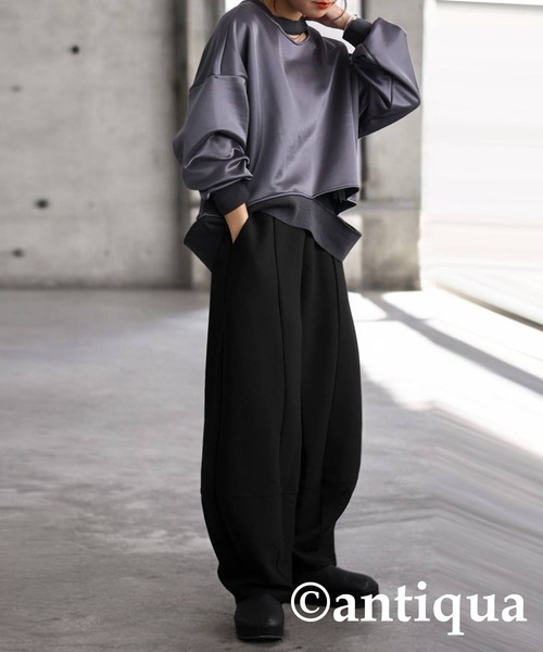 antiqua(アンティカ)の「コクーンパンツ(その他パンツ・レディース・ブラック・ONESIZE/TL)」の2枚目の写真