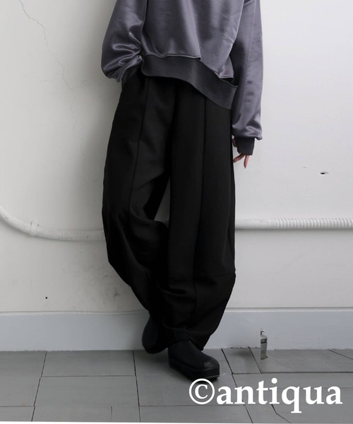 antiqua(アンティカ)の「コクーンパンツ(その他パンツ・レディース・ブラック・ONESIZE/TL)」の3枚目の写真