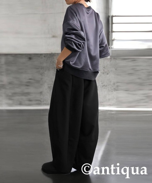 antiqua(アンティカ)の「コクーンパンツ(その他パンツ・レディース・ブラック・ONESIZE/TL)」の4枚目の写真