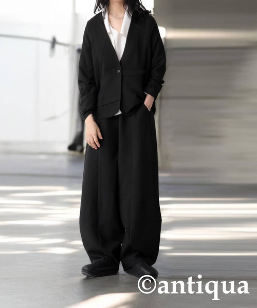 antiqua(アンティカ)の「コクーンパンツ(その他パンツ・レディース・ブラック・ONESIZE/TL)」の9枚目の写真
