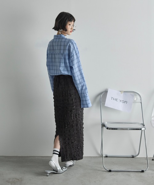 Not your rose サーシャ スカート black Not your rose サーシャ スカート black 20th Reorder][Karina