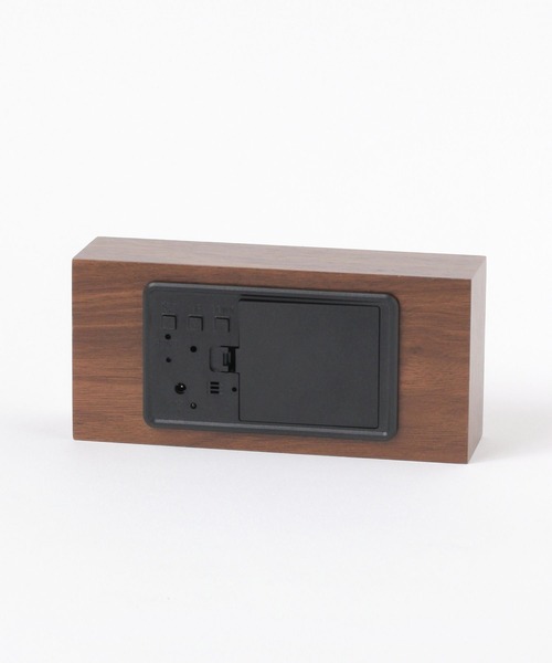 LAKOLE（ラコレ）の「デジタルクロックWOOD[レクタングル] / 289907（置時計・レディース・ナチュラル/ブラウン・FREE）」の7枚目の写真