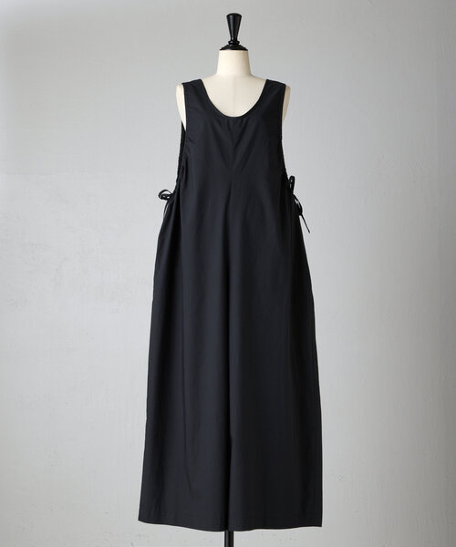 BEARDSLEY（ビアズリー）の「サイドギャザーサロペット（サロペット/オーバーオール・レディース・ブラック・FREE）」の16枚目の写真