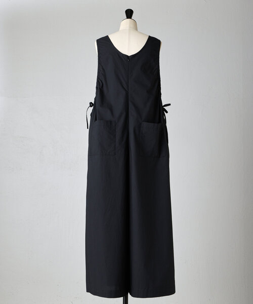 BEARDSLEY（ビアズリー）の「サイドギャザーサロペット（サロペット/オーバーオール・レディース・ブラック・FREE）」の19枚目の写真