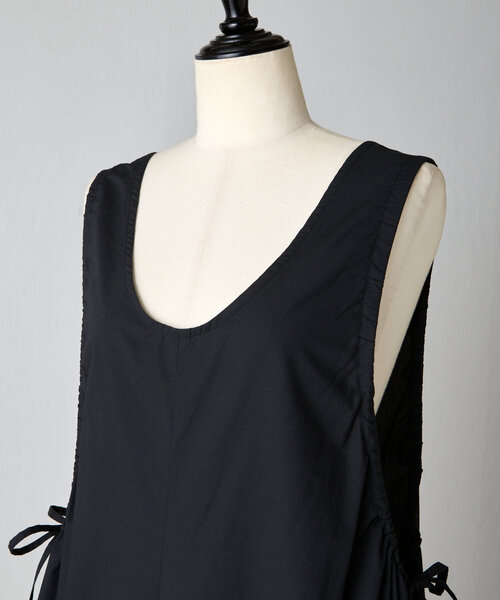 BEARDSLEY（ビアズリー）の「サイドギャザーサロペット（サロペット/オーバーオール・レディース・ブラック・FREE）」の20枚目の写真