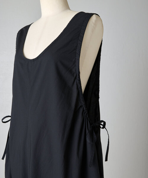 BEARDSLEY（ビアズリー）の「サイドギャザーサロペット（サロペット/オーバーオール・レディース・ブラック・FREE）」の21枚目の写真