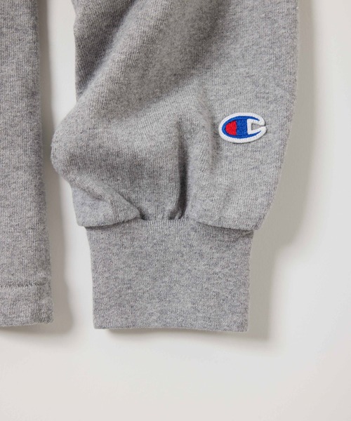 Champion(チャンピオン)の「【Champion/チャンピオン】直営限定コレクション メンズ ロングスリーブTシャツ(Tシャツ/カットソー・メンズ・グレー系その他/ブラック/オフホワイト/グレー/ダークネイビー/ベージュ/パープル/その他35・SMALL/MEDIUM/LARGE/X-LARGE)」の22枚目の写真