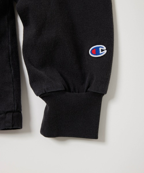 Champion(チャンピオン)の「【Champion/チャンピオン】直営限定コレクション メンズ ロングスリーブTシャツ(Tシャツ/カットソー・メンズ・グレー系その他/ブラック/オフホワイト/グレー/ダークネイビー/ベージュ/パープル/その他35・SMALL/MEDIUM/LARGE/X-LARGE)」の18枚目の写真