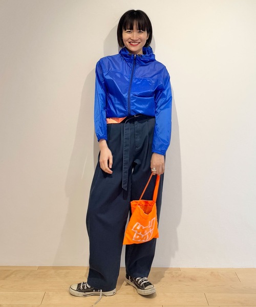 HOLIDAY(ホリデイ)の「MINI TOTE BAG (TWO STEPS) ミニトートバッグ (トゥーステップス)(トートバッグ・レディース・ホワイト/オレンジ/イエロー・ONE SIZE)」の17枚目の写真