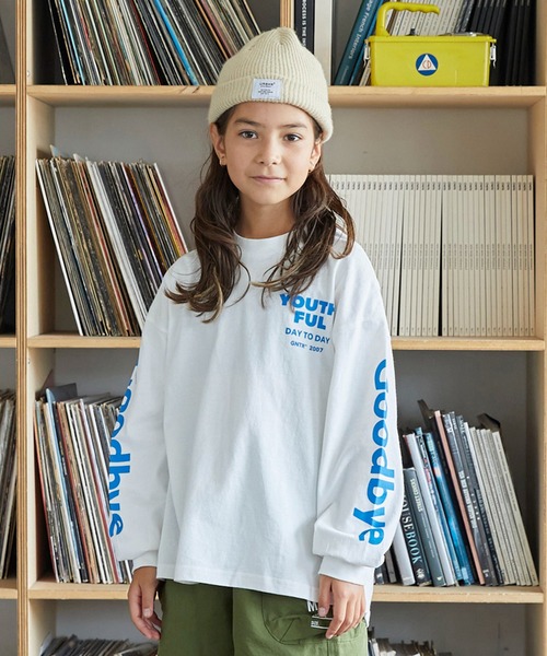 GENERATOR（ジェネレーター）の「GENERATOR/ジェネレーター YOUTHFUL L/S Tシャツ（Tシャツ/カットソー・キッズ・ホワイト/ブラック/ブルー・XL/L/M）」の2枚目の写真