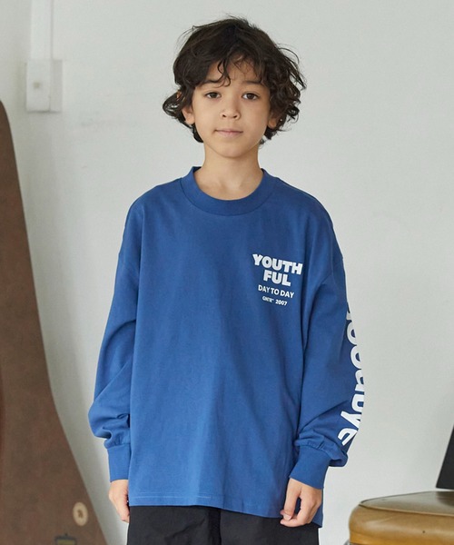 GENERATOR（ジェネレーター）の「GENERATOR/ジェネレーター YOUTHFUL L/S Tシャツ（Tシャツ/カットソー・キッズ・ホワイト/ブラック/ブルー・XL/L/M）」の3枚目の写真
