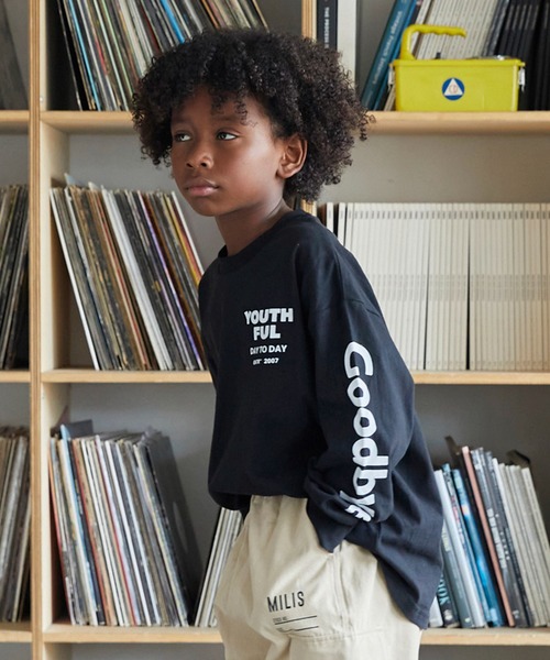 GENERATOR（ジェネレーター）の「GENERATOR/ジェネレーター YOUTHFUL L/S Tシャツ（Tシャツ/カットソー・キッズ・ホワイト/ブラック/ブルー・XL/L/M）」の7枚目の写真