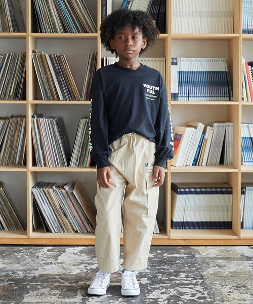 GENERATOR（ジェネレーター）の「GENERATOR/ジェネレーター YOUTHFUL L/S Tシャツ（Tシャツ/カットソー・キッズ・ホワイト/ブラック/ブルー・XL/L/M）」の9枚目の写真