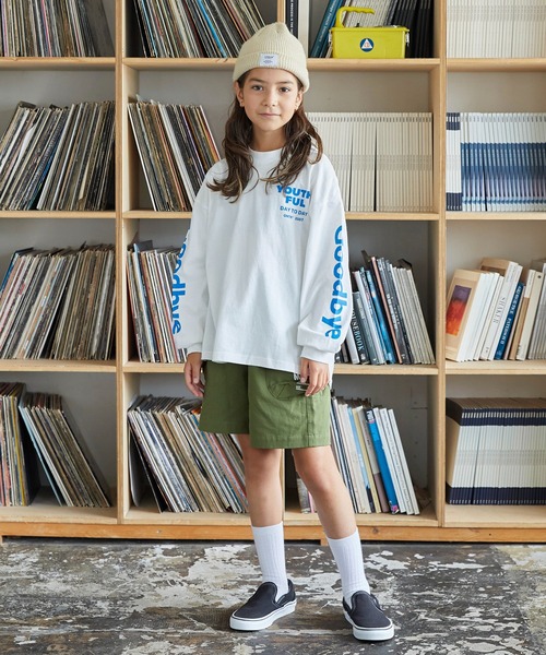 GENERATOR（ジェネレーター）の「GENERATOR/ジェネレーター YOUTHFUL L/S Tシャツ（Tシャツ/カットソー・キッズ・ホワイト/ブラック/ブルー・XL/L/M）」の6枚目の写真