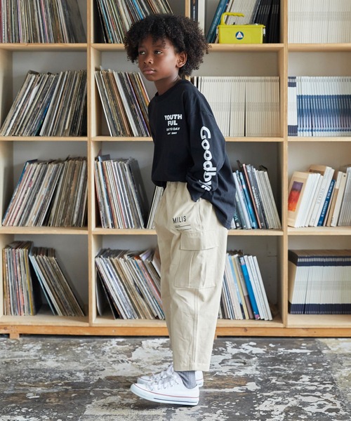 GENERATOR（ジェネレーター）の「GENERATOR/ジェネレーター YOUTHFUL L/S Tシャツ（Tシャツ/カットソー・キッズ・ホワイト/ブラック/ブルー・XL/L/M）」の8枚目の写真