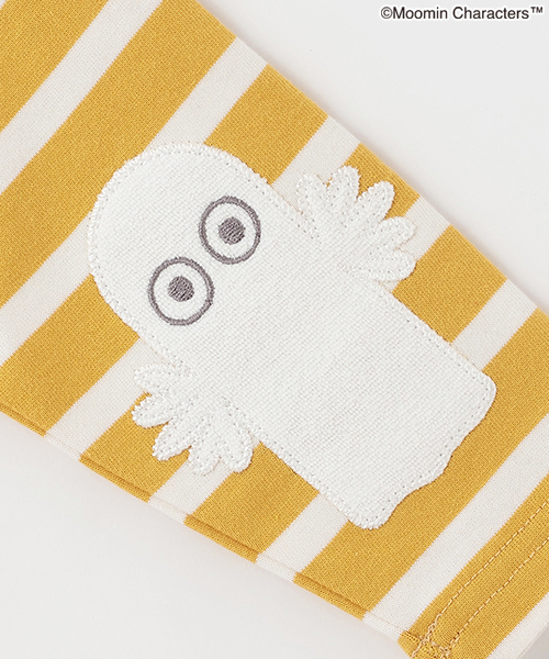 kladskap（クレードスコープ）の「MOOMIN/ボーダー長袖Tシャツ（Tシャツ/カットソー・キッズ・ブルー/イエロー・90cm/100cm/110cm/120cm）」の5枚目の写真