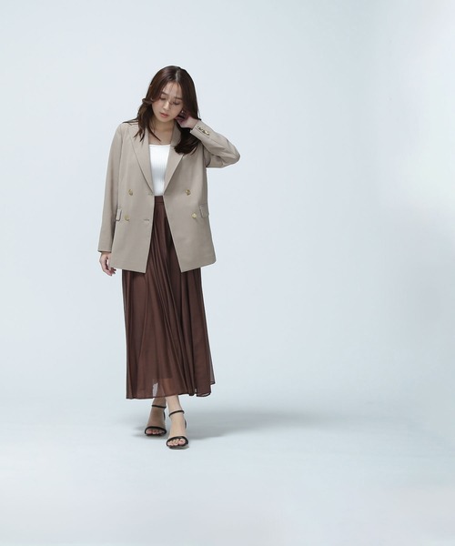 【完売品 2025SS】NBB リネンライクダブルブレストボクシージャケット NATURAL BEAUTY BASIC on X: 