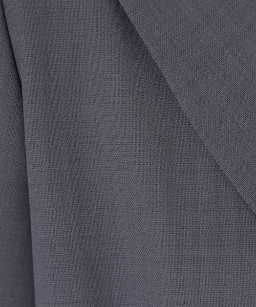 NATURAL BEAUTY BASIC（ナチュラルビューティーベーシック）の「◇リネンライクダブルブレストボクシージャケット（テーラードジャケット・レディース・ネイビー/チャコールグレー/カーキ/ブラウン・MEDIUM/SMALL）」の17枚目の写真