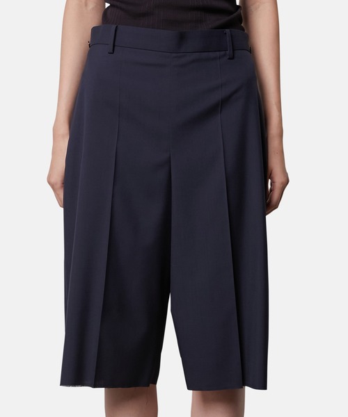 IRENE（アイレネ）の「レーストリムエプロンテイラードショーツ / Lace Trim Apron Tailored Short（その他パンツ・レディース・グレー・38/36/34）」の18枚目の写真