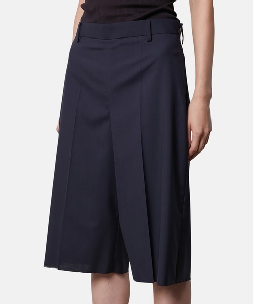 IRENE（アイレネ）の「レーストリムエプロンテイラードショーツ / Lace Trim Apron Tailored Short（その他パンツ・レディース・グレー・38/36/34）」の20枚目の写真