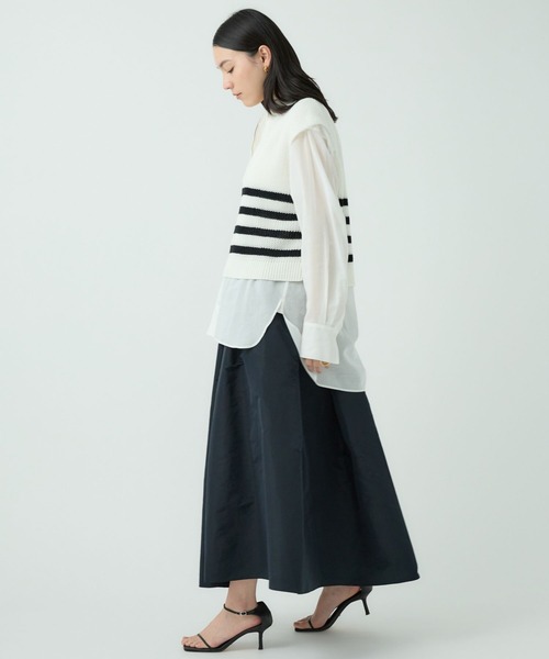 Chaos（カオス）の「Chaos(カオス)/アイリーニットベスト（ベスト・レディース・ネイビー/その他・FREE）」の4枚目の写真