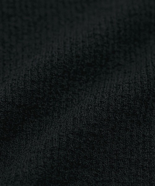 VIS(ビス)の「【WEB限定】スキッパーサマーニット【洗える】(ニット/セーター・レディース・ブラック/サックスブルー/オフホワイト・FREE)」の8枚目の写真