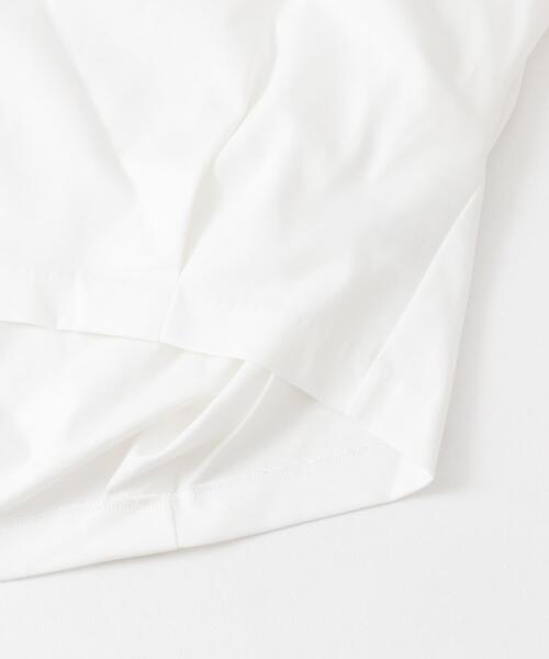 URBAN RESEARCH DOORS（アーバンリサーチドアーズ）の「コットンバックタック7分袖プルオーバー（Tシャツ/カットソー・レディース・オフホワイト/ライトブルー/ネイビー/ベージュ系その他・MEDIUM）」の12枚目の写真