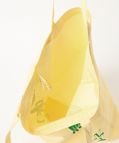 TOKYO CULTUART by BEAMS(トウキョウカルチャートバイビームス)の「norahi / 8282 Tote(トートバッグ・メンズ・クリーム/サックスブルー・ONE SIZE)」の4枚目の写真