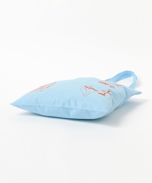 TOKYO CULTUART by BEAMS(トウキョウカルチャートバイビームス)の「norahi / 8282 Tote(トートバッグ・メンズ・クリーム/サックスブルー・ONE SIZE)」の7枚目の写真