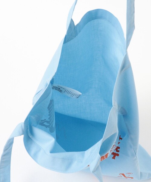 TOKYO CULTUART by BEAMS(トウキョウカルチャートバイビームス)の「norahi / 8282 Tote(トートバッグ・メンズ・クリーム/サックスブルー・ONE SIZE)」の9枚目の写真