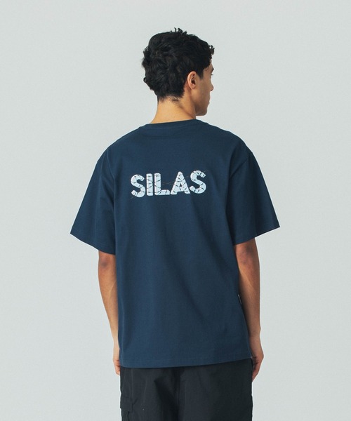 SILAS（サイラス）の「BARBED WIRE S/S TEE（Tシャツ/カットソー・メンズ・ホワイト/チャコール/ネイビー・M/L/XL）」の7枚目の写真