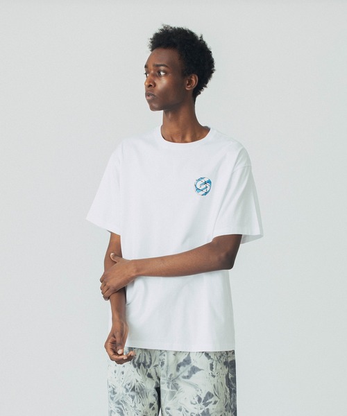 SILAS（サイラス）の「BARBED WIRE S/S TEE（Tシャツ/カットソー・メンズ・ホワイト/チャコール/ネイビー・M/L/XL）」の12枚目の写真