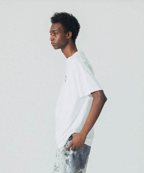 SILAS（サイラス）の「BARBED WIRE S/S TEE（Tシャツ/カットソー・メンズ・ホワイト/チャコール/ネイビー・M/L/XL）」の13枚目の写真