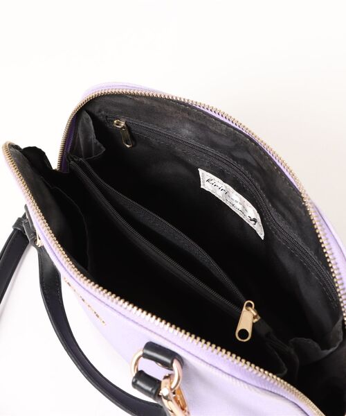 ARCHIVER（アーカイバ）の「【RS】【KIRIRI】2WAY キャンバス　ミニショルダーバッグ（ショルダーバッグ・レディース・ブラウン/ライトパープル/ブラック/オフホワイト・FREE）」の10枚目の写真