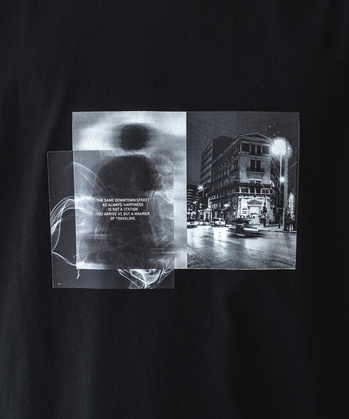 epnok（エプノック）の「フェードフォトロンTee（Tシャツ/カットソー・メンズ・ブラック/オフホワイト・SMALL/LARGE/MEDIUM）」の13枚目の写真