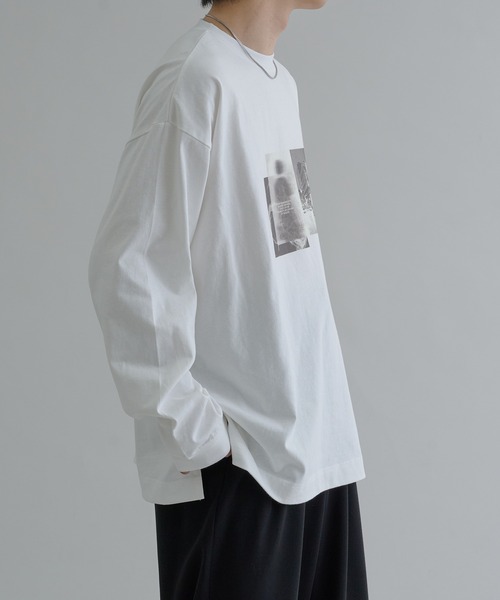 epnok（エプノック）の「フェードフォトロンTee（Tシャツ/カットソー・メンズ・ブラック/オフホワイト・SMALL/LARGE/MEDIUM）」の19枚目の写真