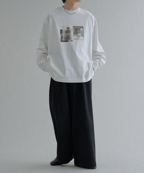 epnok（エプノック）の「フェードフォトロンTee（Tシャツ/カットソー・メンズ・ブラック/オフホワイト・SMALL/LARGE/MEDIUM）」の21枚目の写真